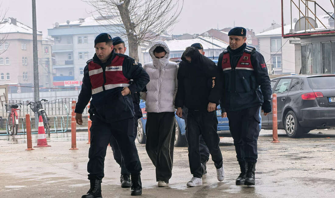 Bursa'nın İnegöl ilçesinde çaldıkları