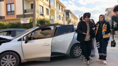 Bursa'nın İnegöl ilçesinde meydana gelen