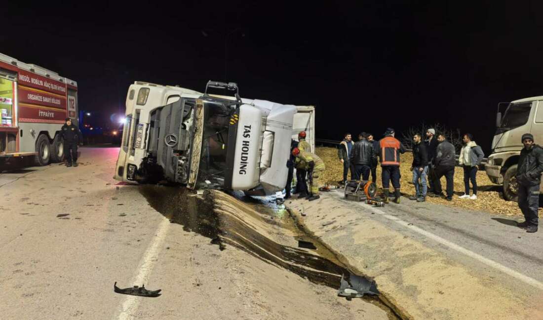 Bursa'nın İnegöl ilçesinde talaş