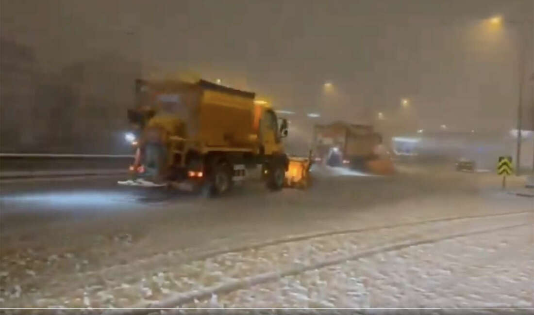 Karayolları’ndan Bursa paylaşımı Bursa’da etkili olan kar