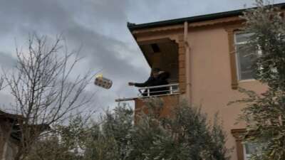 Bursa’nın İznik ilçesinde iki katlı