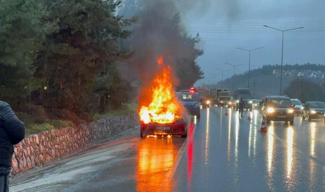 Mudanya Yolu'nda motor arızası