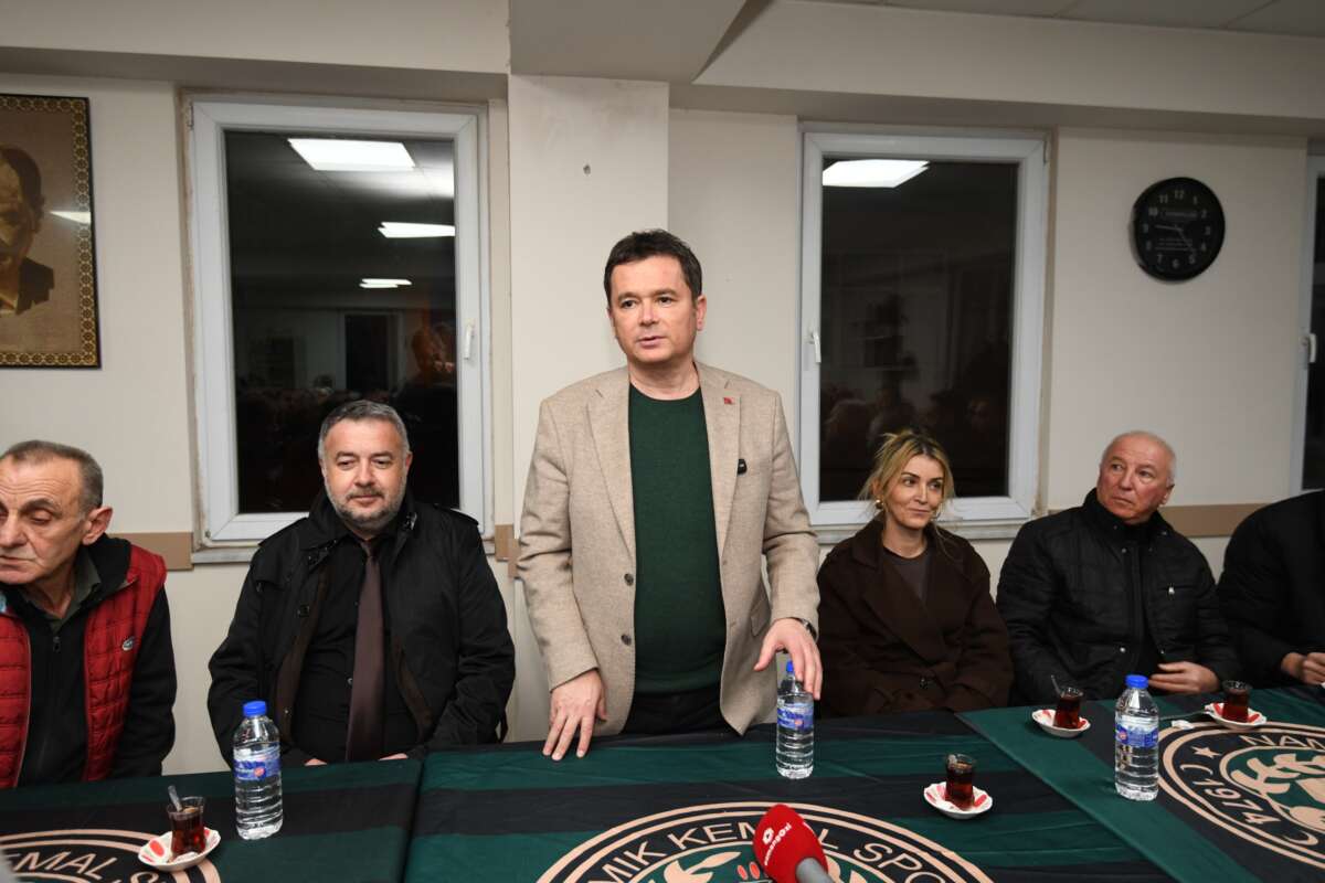 Başkan Aydın’dan Namık Kemal Spor Kulübü’ne ziyaret