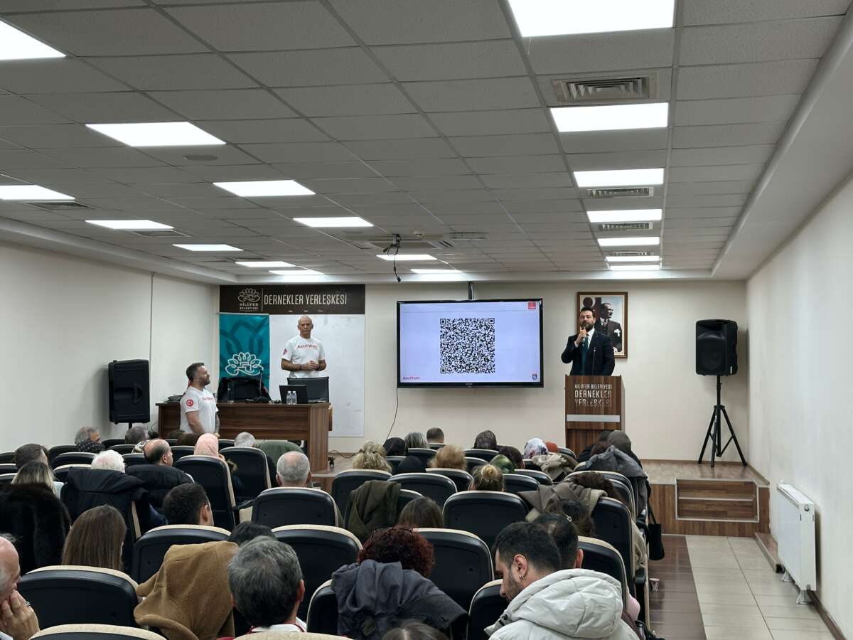 Nilüfer Belediyesi personeline “Temel Afet Bilinci” eğitimi