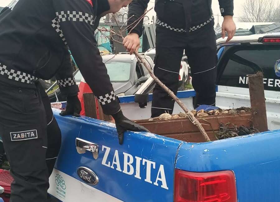 Nilüfer Belediyesi ekipleri; Esentepe