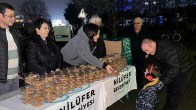 Nilüfer Belediyesi, Miraç Kandili dolayısıyla