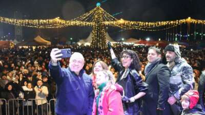 Nilüfer Belediyesi’nin düzenlediği Yeni Yıl