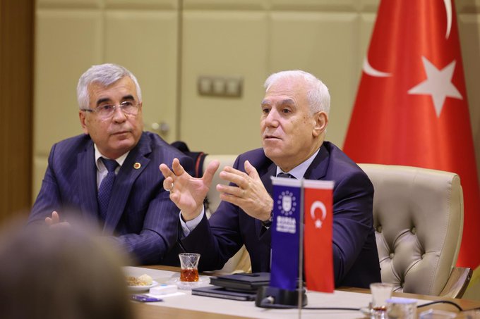 Osmangazi Muhtarları Büyükşehir’de ağırlandı Bursa Büyükşehir Belediyesi, Osmangazi