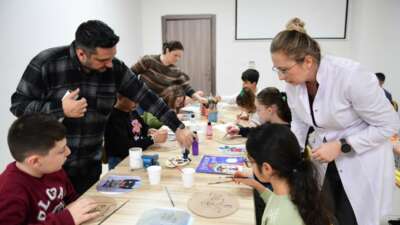 Osmangazi Belediyesi'nin "Oku-Çiz Gönder Ben
