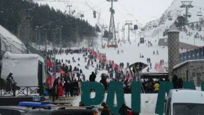 Erzurum Palandöken Kayak Merkezi’nde yarıyıl