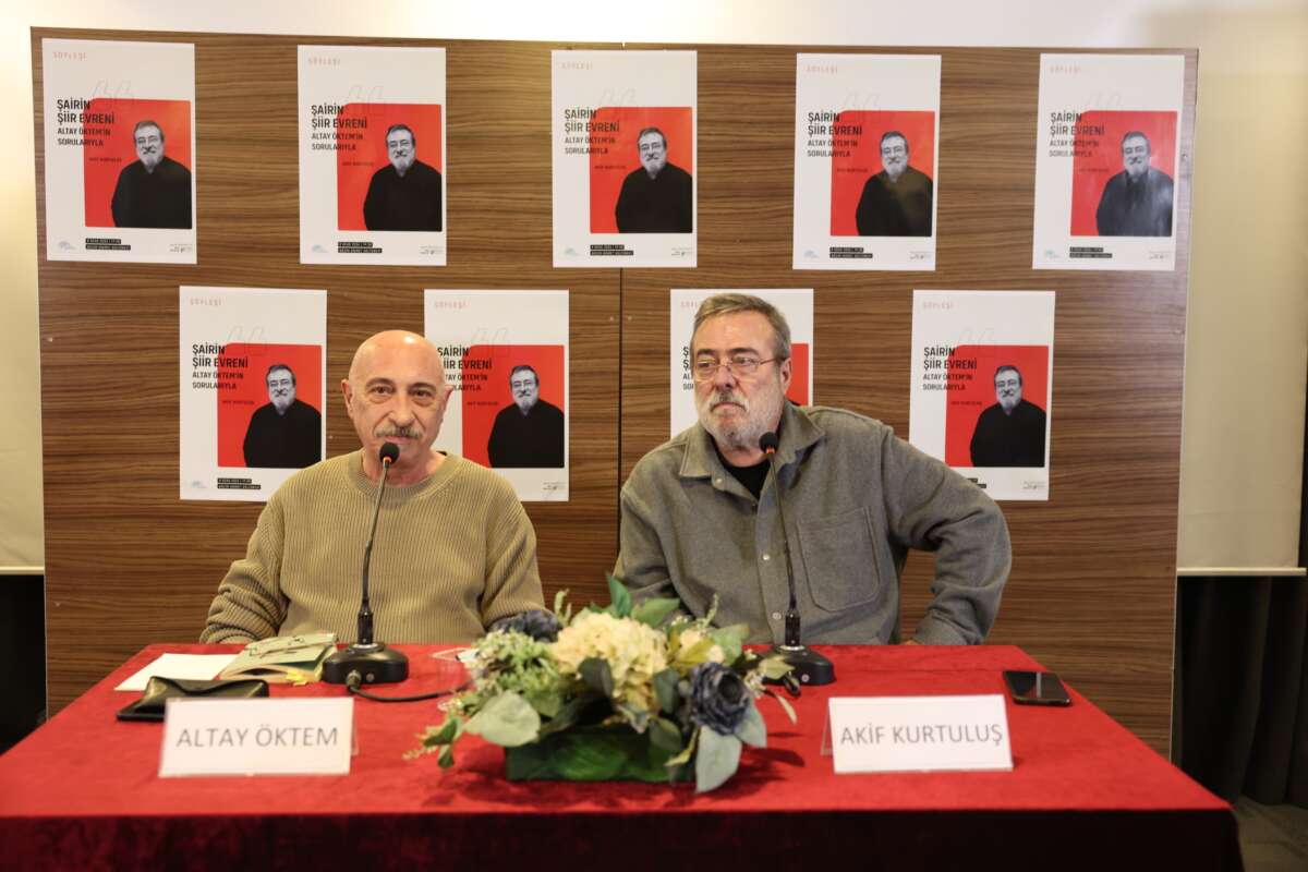 Şairin Şiir Evreni’nin konuğu Akif Kurtuluş oldu