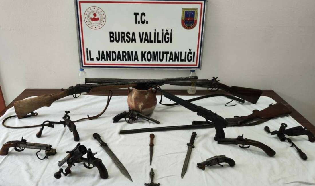 Bursa'nın Osmangazi ilçesinde jandarma
