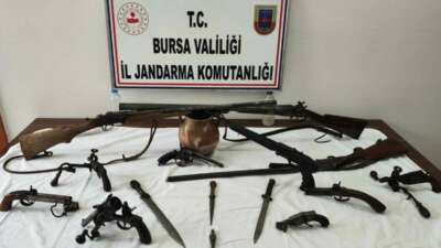 Bursa'nın Osmangazi ilçesinde jandarma tarafından