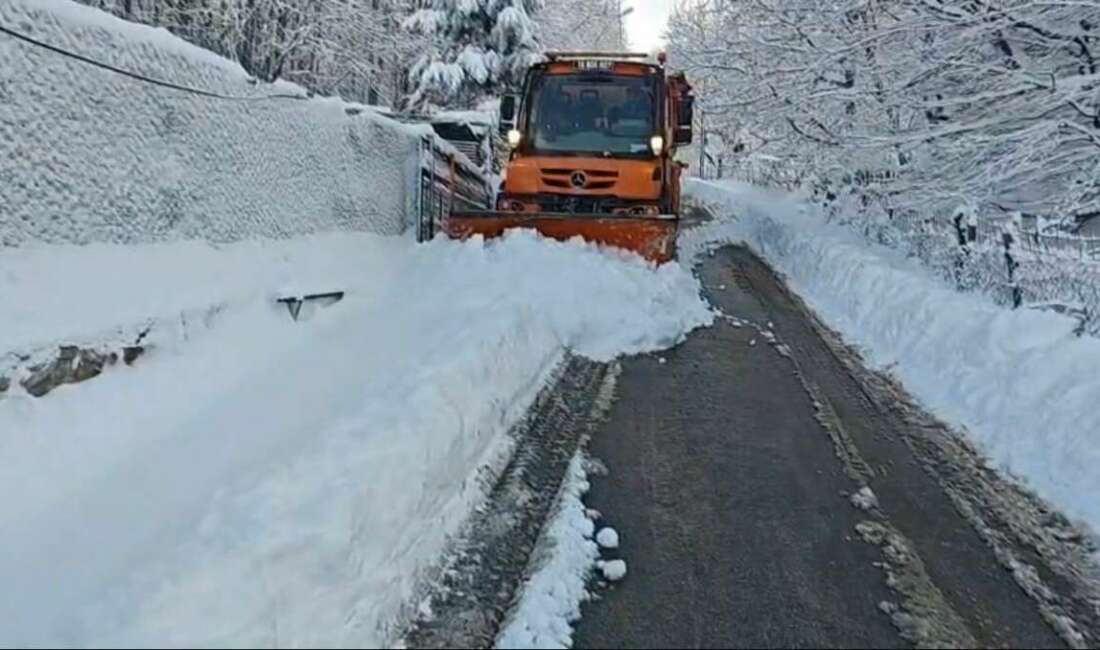 Osmangazi Belediyesi, kış şartlarının