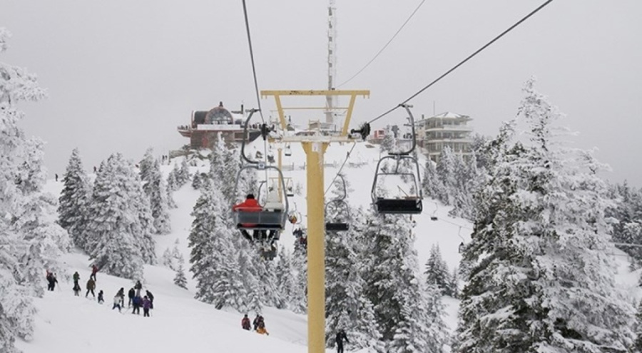 Uludağ’da kar kalınlığı kaç santim oldu? Sömestirde tatilcilerin akınına uğrayan
