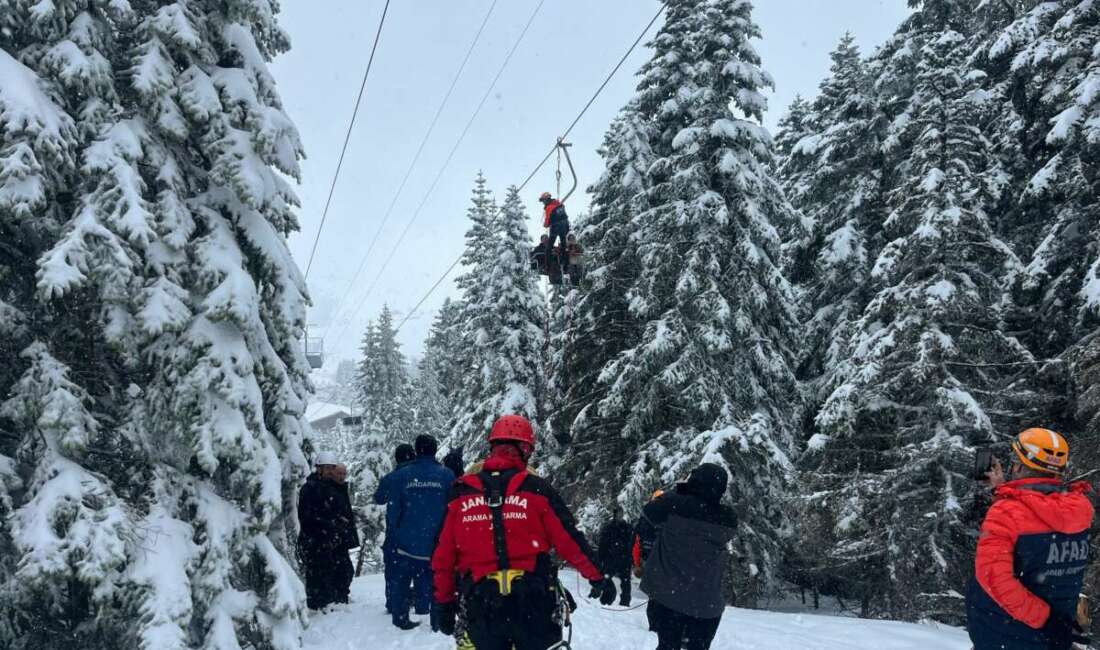 Kış turizminin merkezi Uludağ'daki