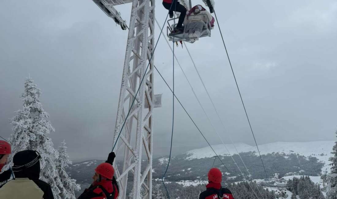 Kış turizminin merkezi Uludağ'daki