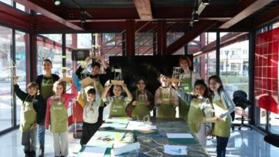 Nilüfer Belediyesi’nin yarıyıl tatilinde çocuklar