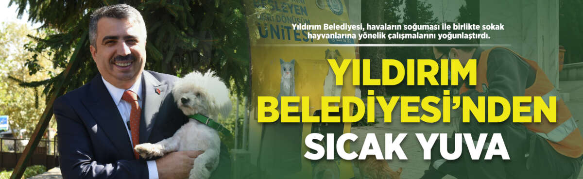 Yıldırım Belediyesi, havaların soğuması ile