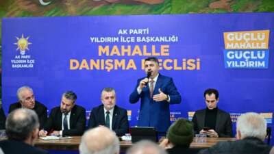 Yıldırım Belediye Başkanı Oktay Yılmaz;