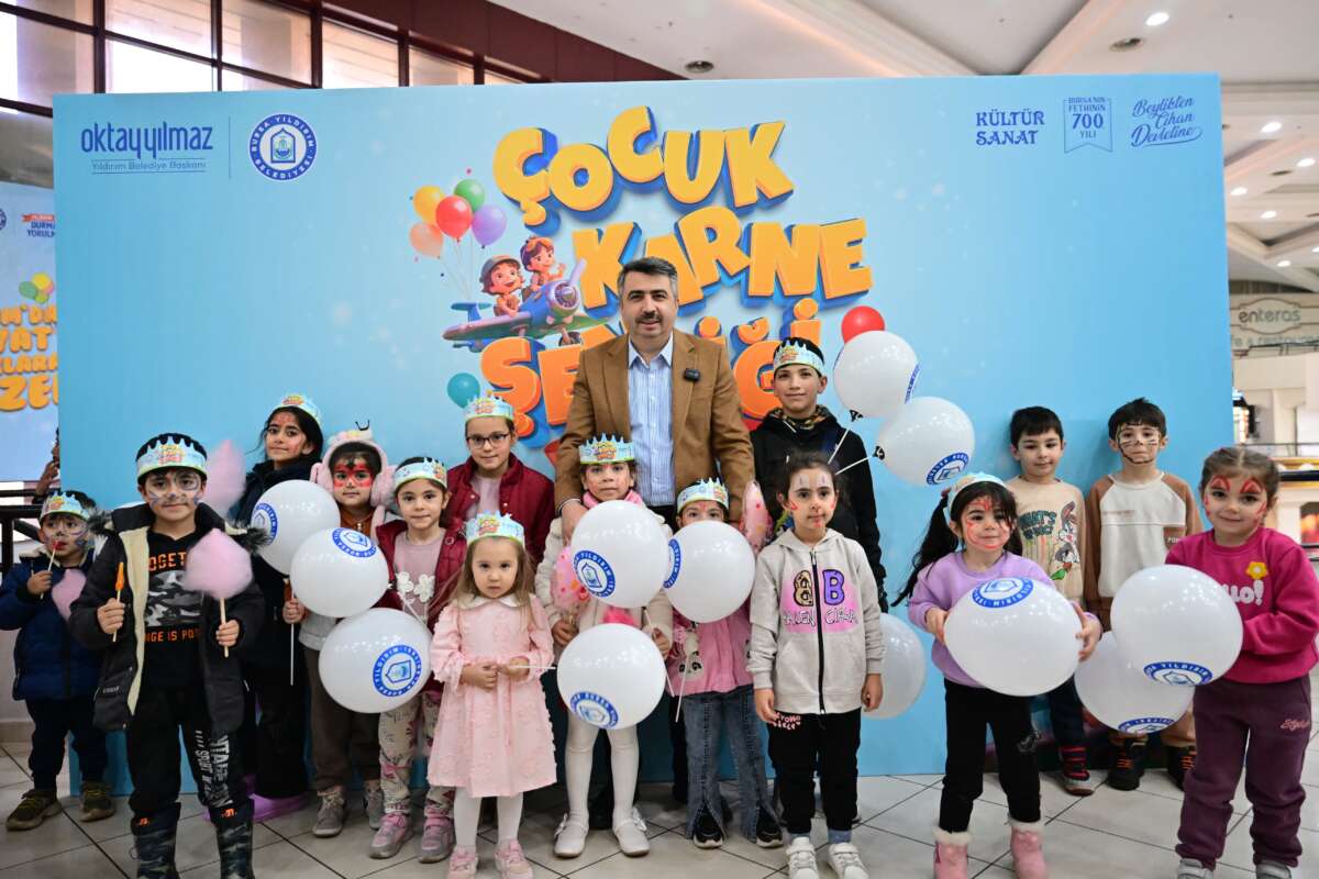 Yıldırım’da Karne Şenliği coşkusu başladı