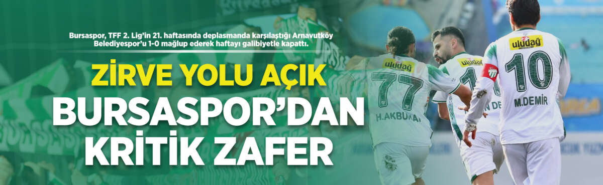Bursaspor, TFF 2. Lig’in 21.