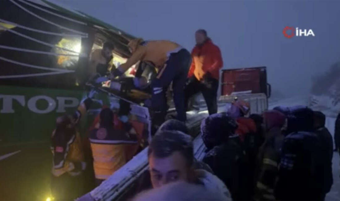 Tokat’ta etkili olan kar