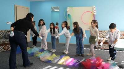 Kestel Belediyesi tarafından çocukların çok