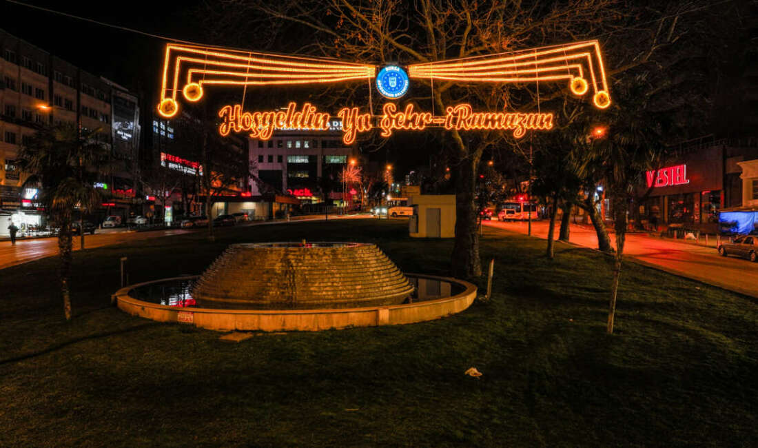Ramazan coşkusu Bursa’da hissedilmeye başlandı! Park ve Bahçeler Dairesi