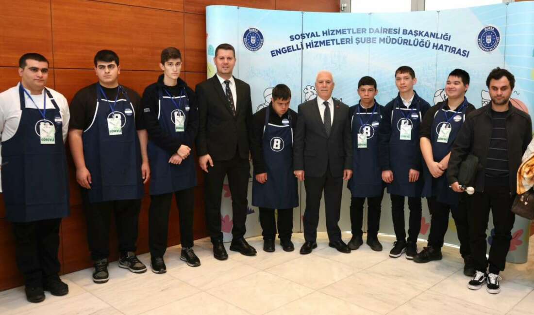 Proje çerçevesinde otizmli genç