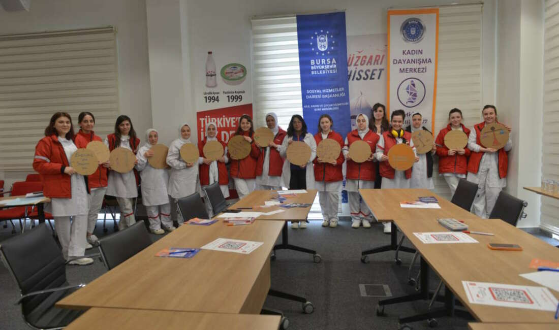Bursa Büyükşehir, kadın çalışanlar için ‘Kolektif İz Projesi’ni geliştirdi Bursa Büyükşehir Belediyesi, 8