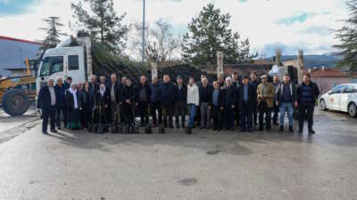 Bursa’da her alanda üreticinin yanında