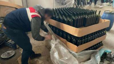 Bursa'nın İznik ilçesinde bir iş