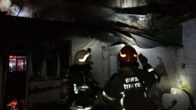 Bursa'da sabaha karşı tek katlı