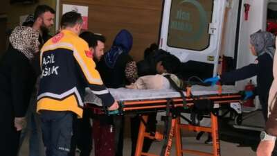 Bursa'nın İnegöl ilçesinde 2 katlı