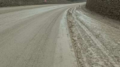 Bursa'da Harmancık-Orhaneli yolu, yol çalışmaları