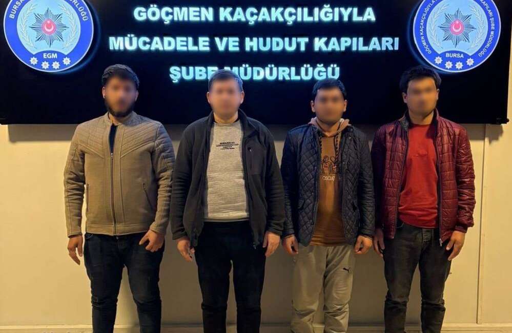 Bursa’da kaçak işçi operasyonu Bursa'da kaçak yabancı uyruklu