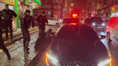 Ekiplerin peşine düştüğü araç, kovalamaca