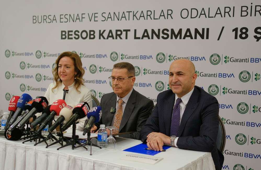 Bursa’da esnafın yüzünü güldürecek iş birliği! Garanti BBVA ile Bursa