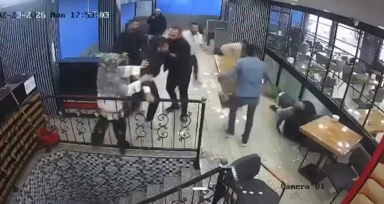 Bursa’da bir kafede