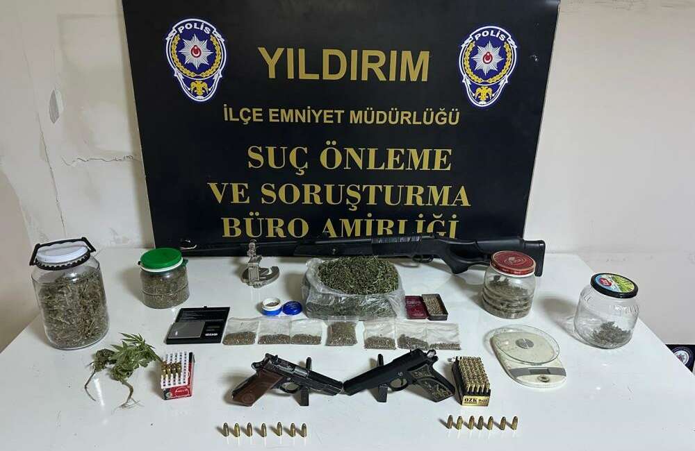 Bursa’da uyuşturucu madde ticareti