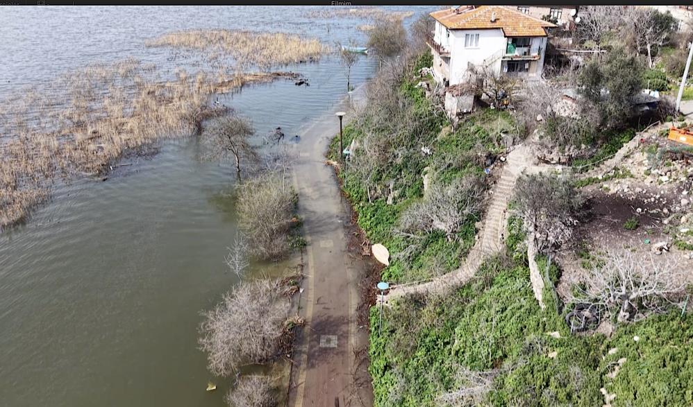 Yaren leyleğin köyü sular altında! Türkiye'yi Avrupa Leylek