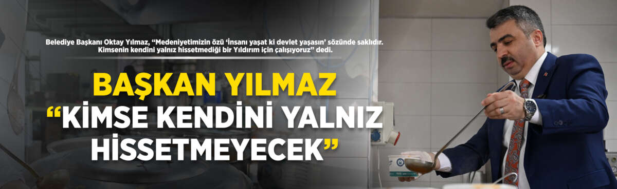 Yıldırım Belediyesi, günlük 3 bin