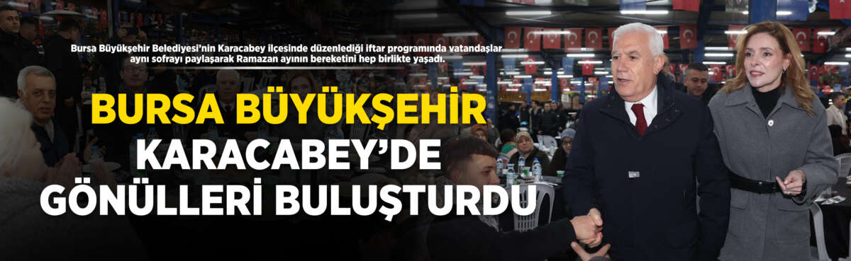 İftarın ardından Karacabey sokaklarında vatandaşlarla