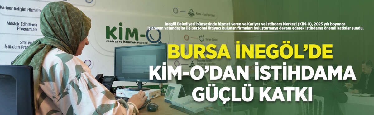 İnegöl Belediyesi bünyesinde hizmet veren