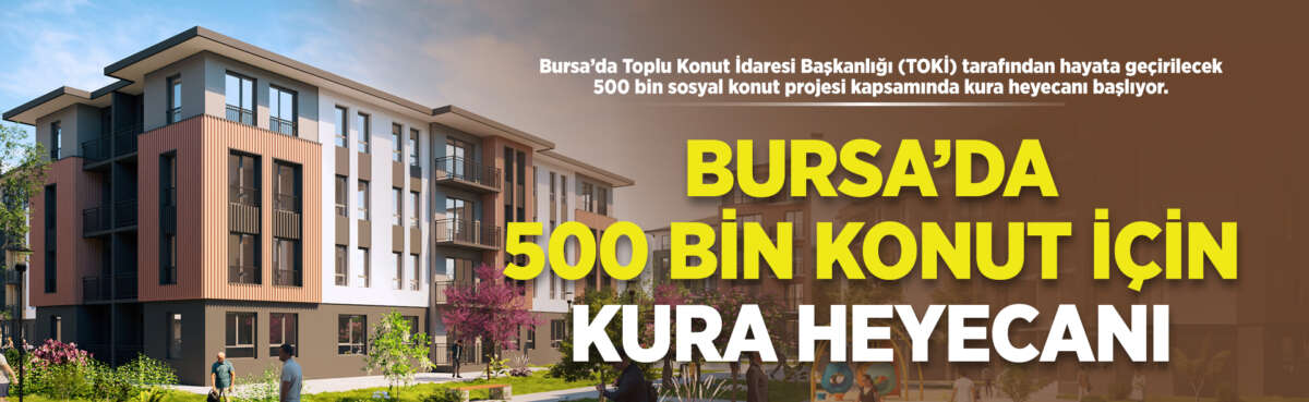 Bursa'da Toplu Konut İdaresi Başkanlığı