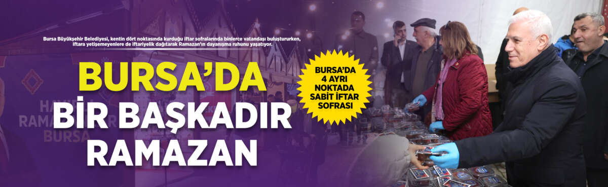 Bursa’nın dört ayrı noktasında kurduğu