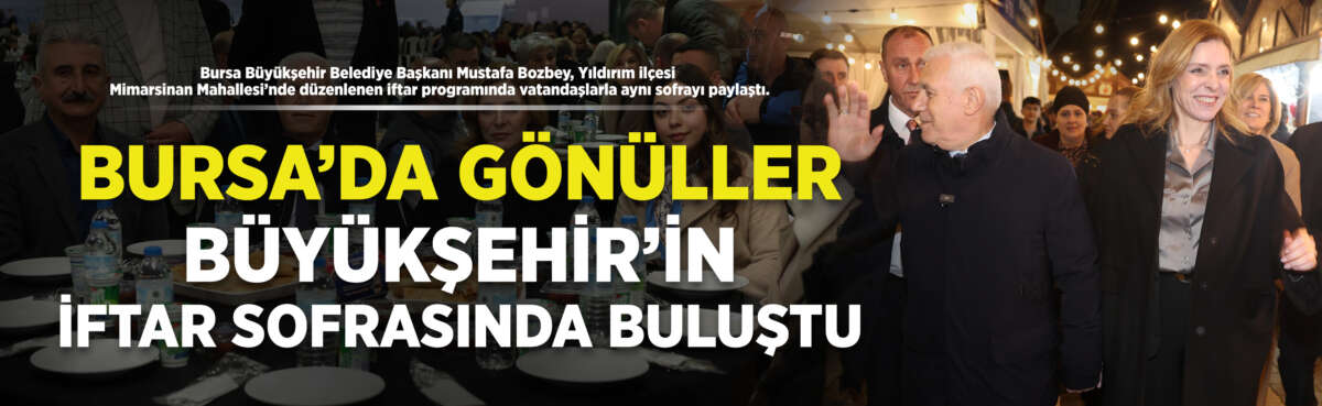 Başkan Mustafa Bozbey de eşi