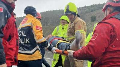 Balıkesir-Bursa Kara Yolu Bursa istikameti Susurluk Demirkapı Rampası