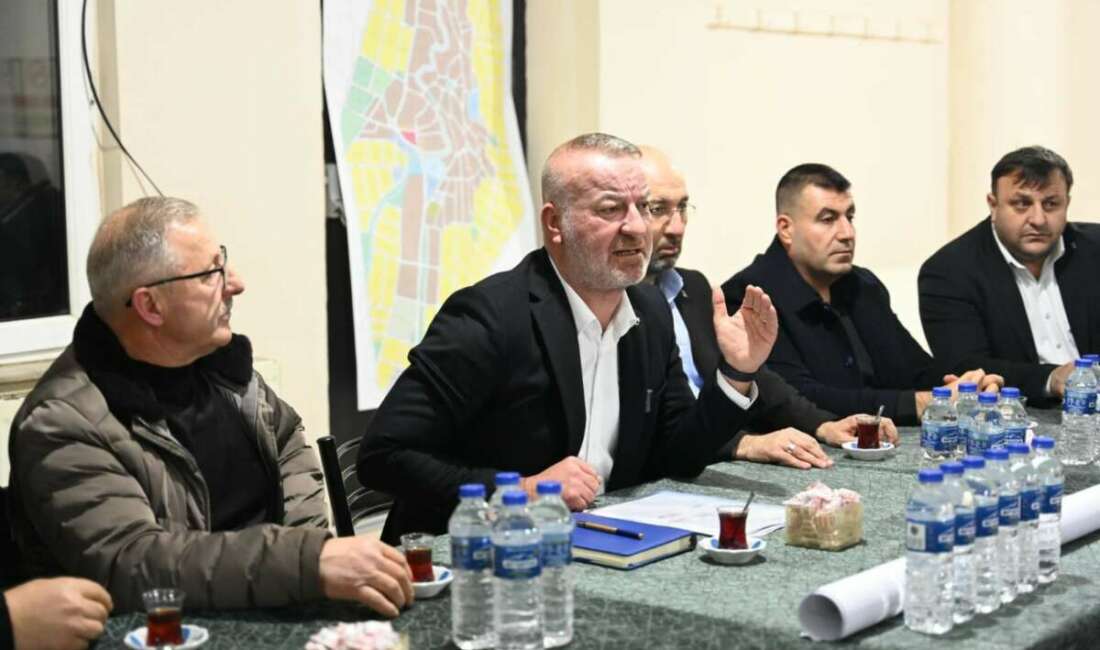 Dağkadı Mahallesi’nde mahalle sakinleriyle